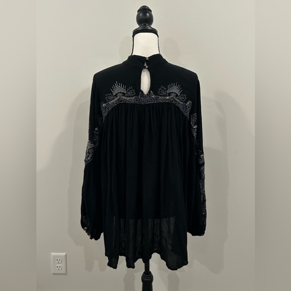 Free People Beaded Boho Blouse - Picture 6 of 6